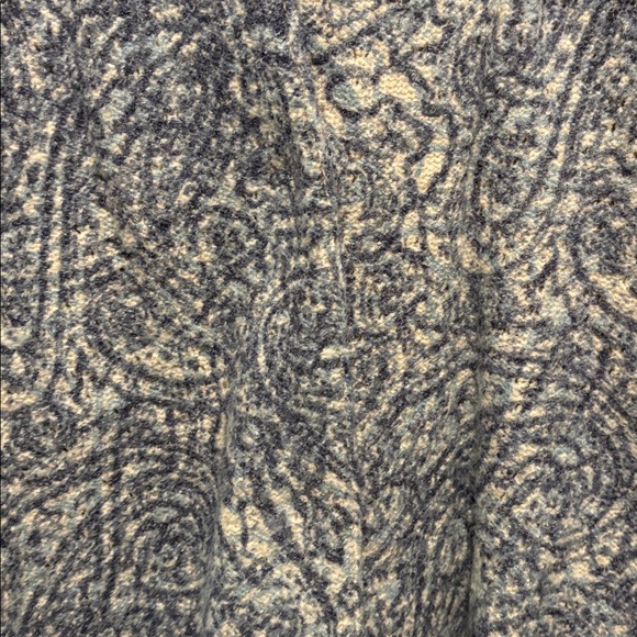 Pure Jill Tranquility Fleece Jacket  Long Sleeve Paisley Pockets - Picture 3 of 4